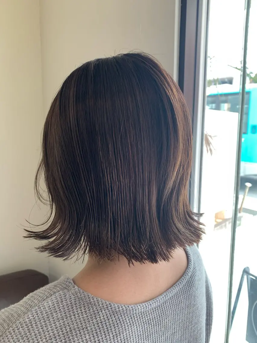 ショート カラー ダークグレー ダークグレージュ グレージュ メンズパーマ✨️村越 雄斗のヘアスタイル