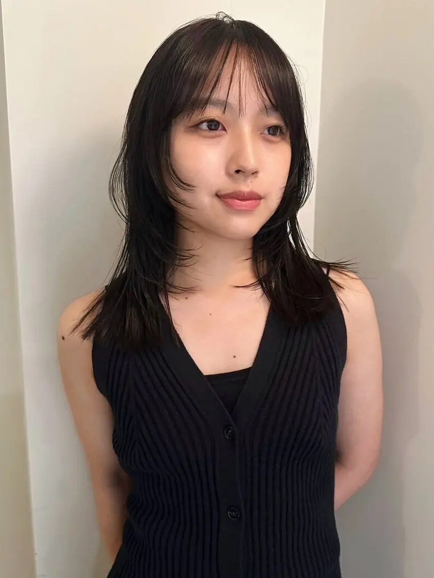 ミディアム カラー グレージュ ⭐️グレージュカラー ⭐️ななみのヘアスタイル