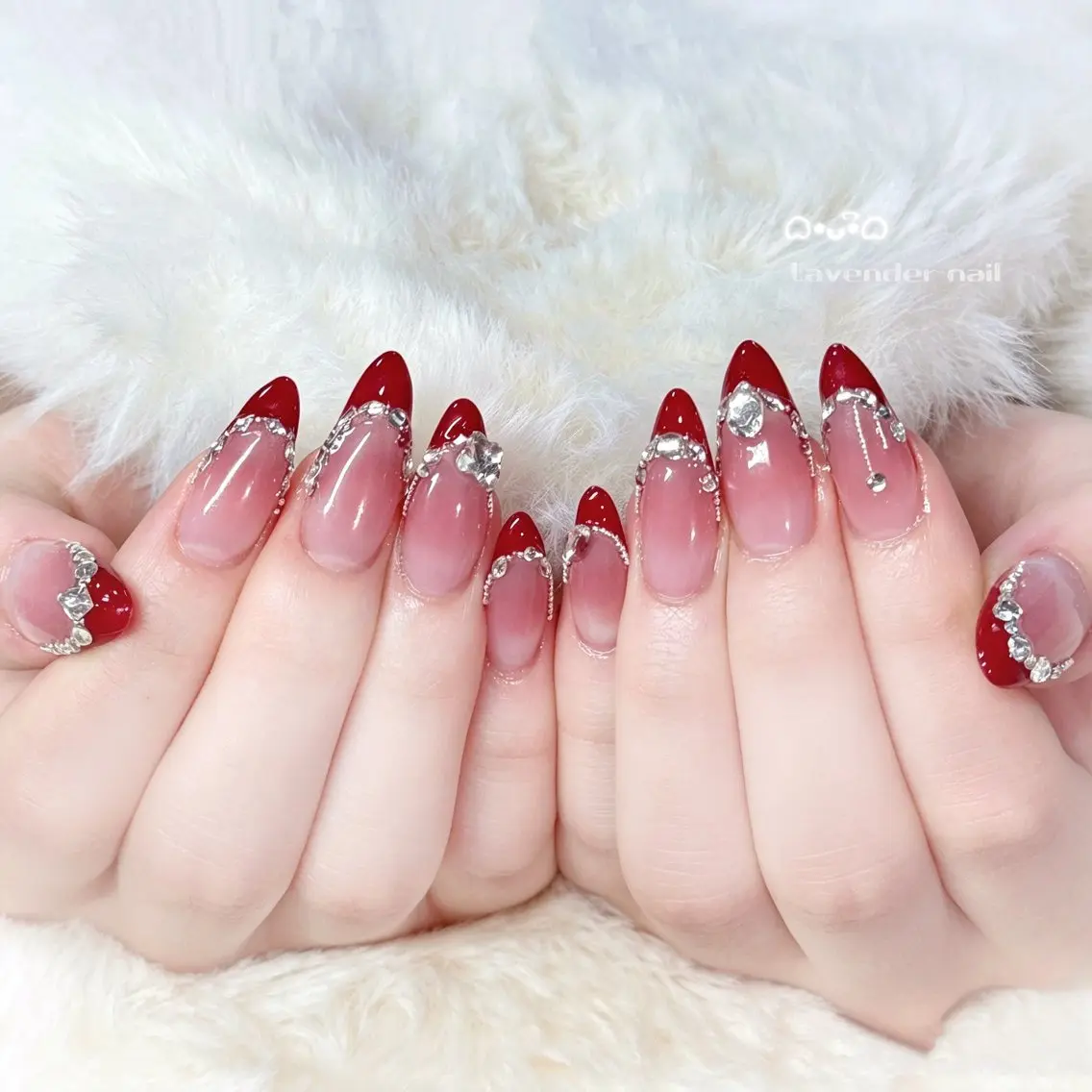 ネイル ハンドネイル Lavender nail·中島公園のネイルデザイン