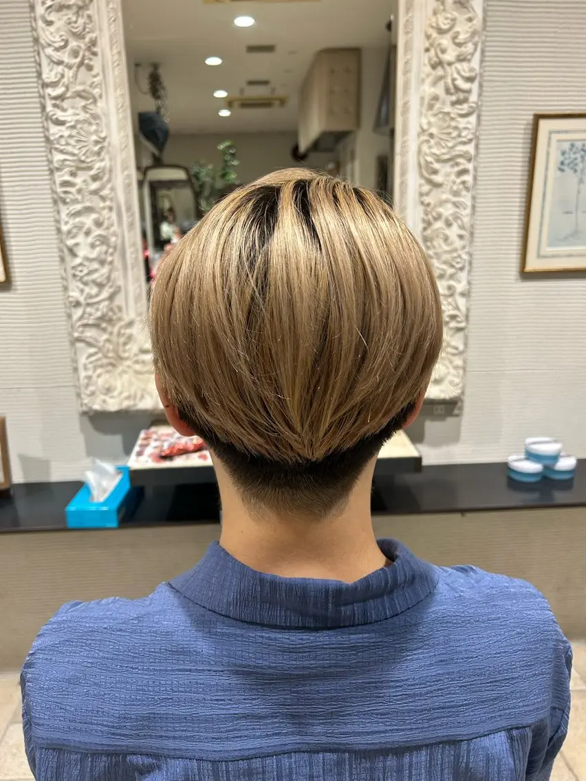 メンズ 刈り上げ カット 土佐 彩純のヘアスタイル