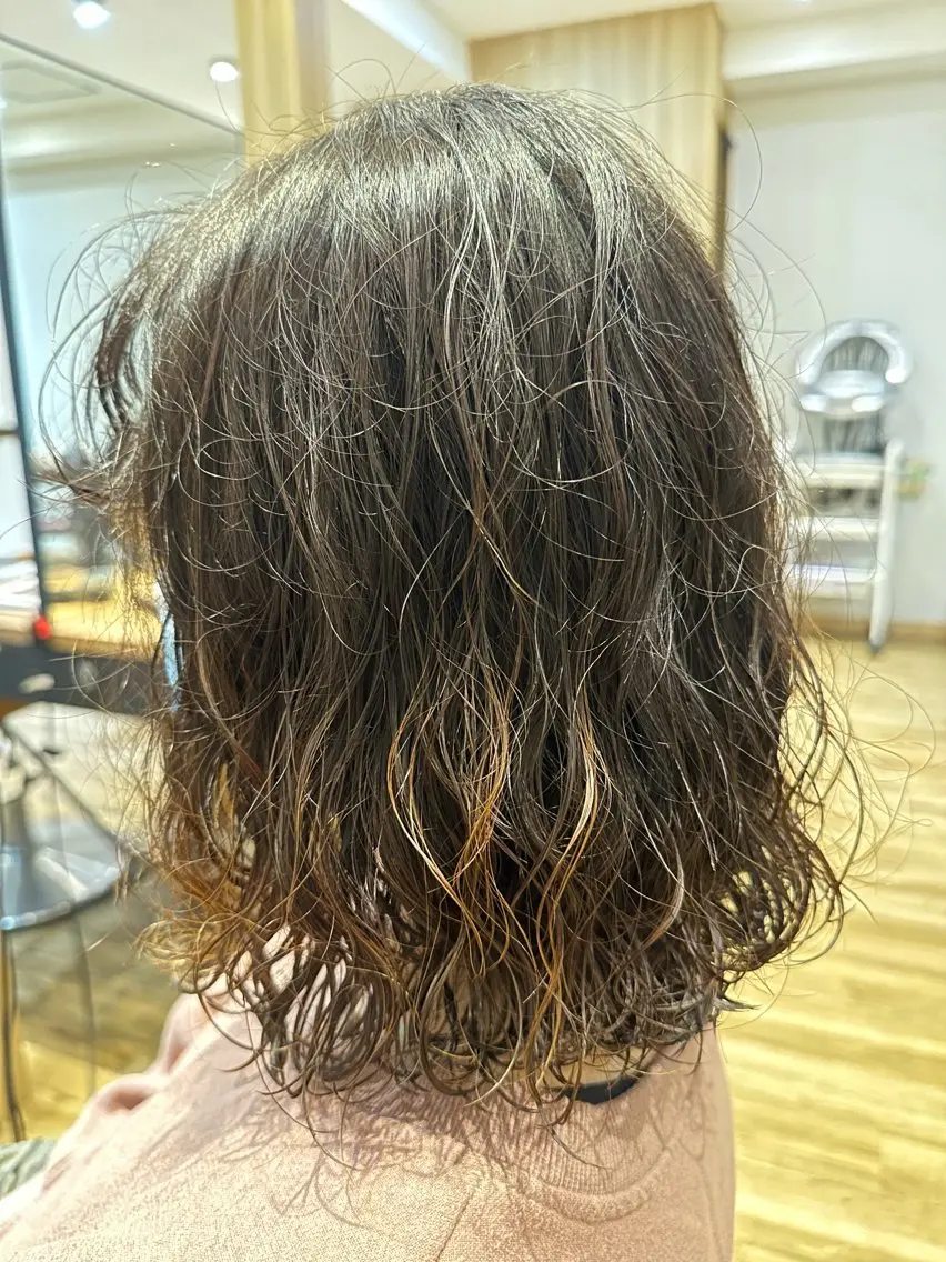 ミディアム パーマ パーマ ✨✂️Nori ✂️✨のヘアスタイル