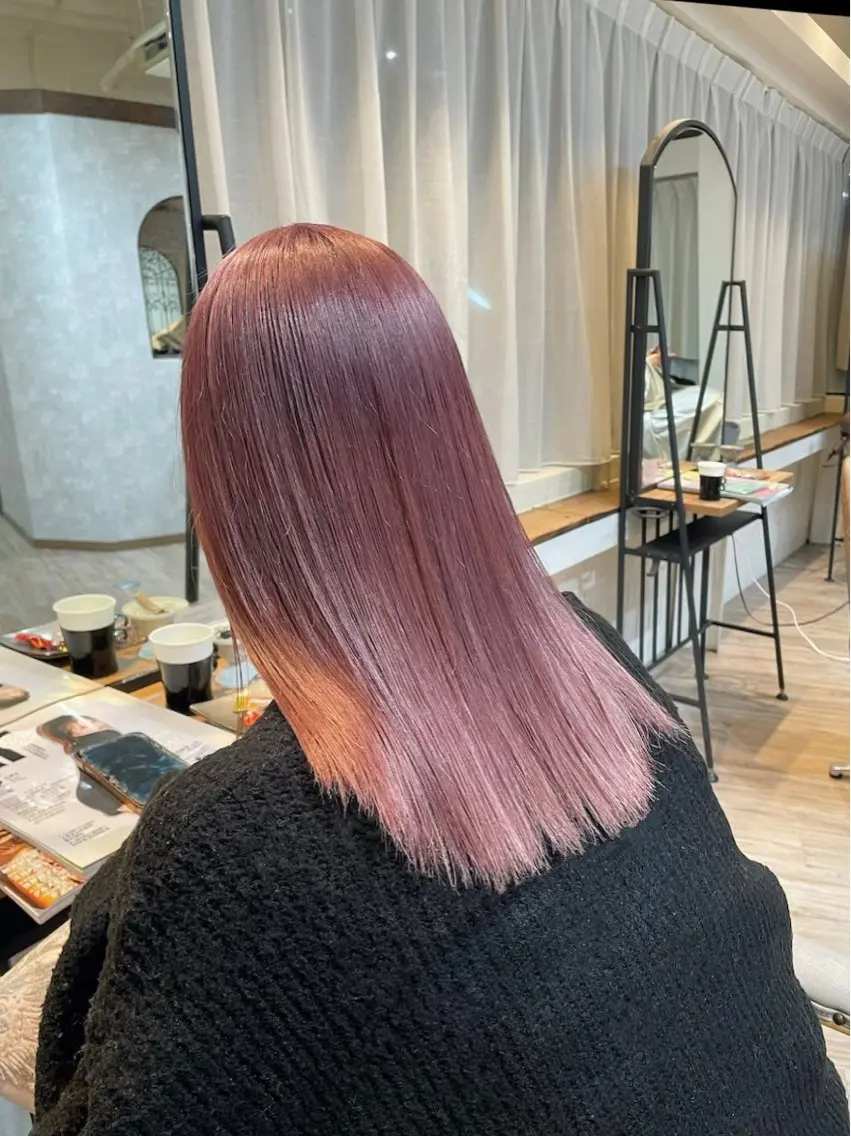 ミディアム カラー sand🎀 Ricoのヘアスタイル