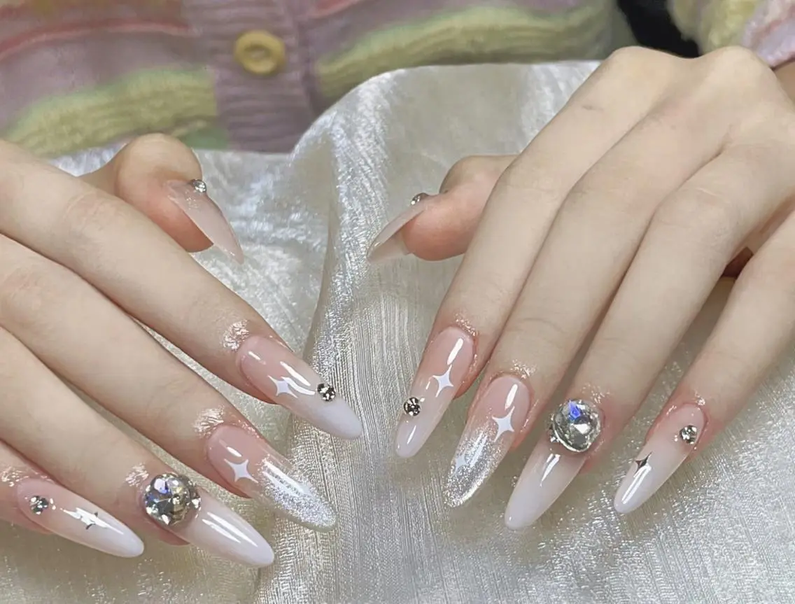 ネイル By moonネイル 🌷ワンホン/韓国風のネイルデザイン