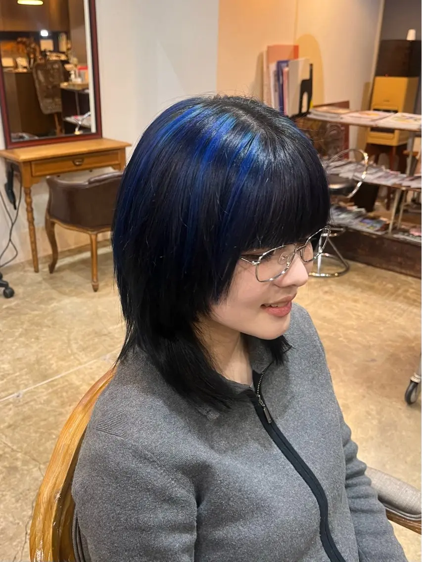 カラー 松原 樹里のヘアスタイル