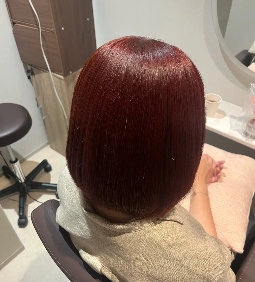 ミディアム カラー ヘアカラー トリートメント 🎀かわいいhair 🎀みおのヘアスタイル