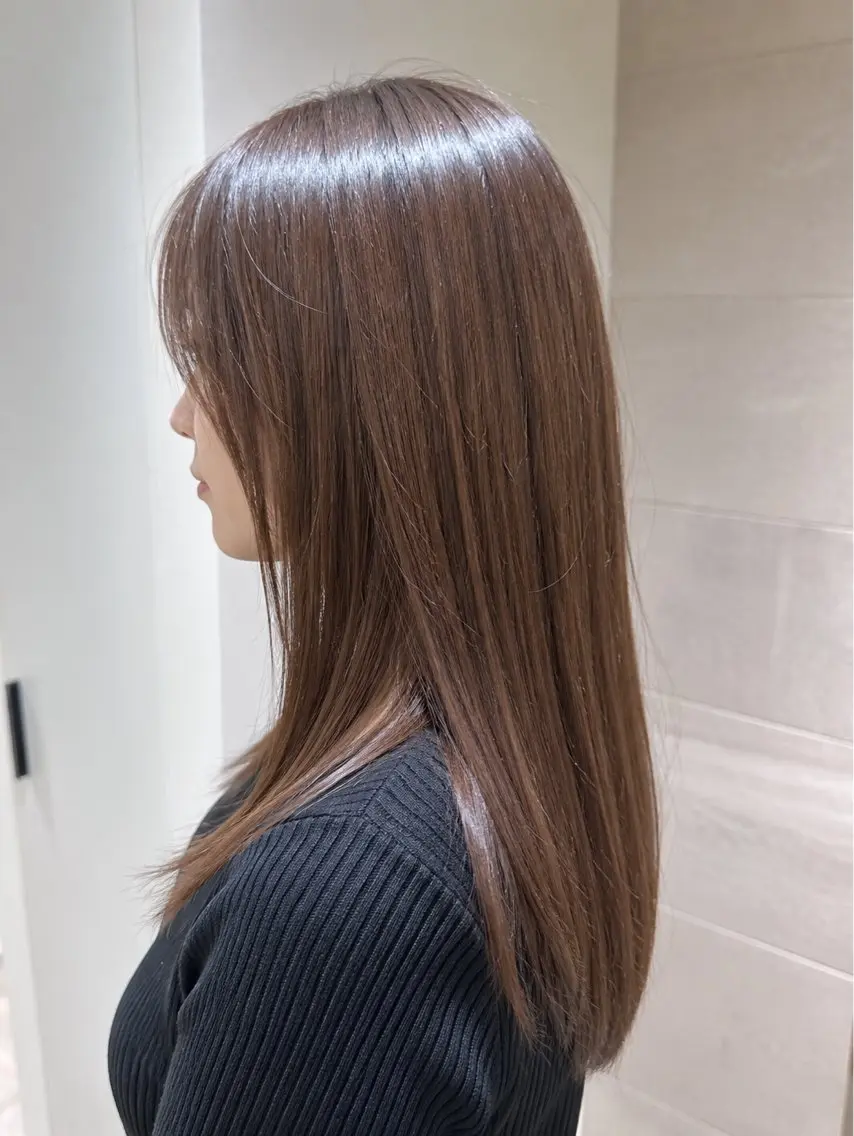 セミロング カットモデル募集✨ 巣鴨駅3分🎈中島のヘアスタイル
