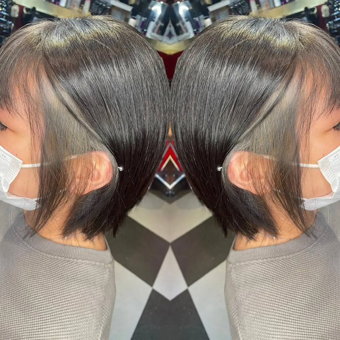 ショート 👑派手髪/カット 👑ANRYのヘアスタイル