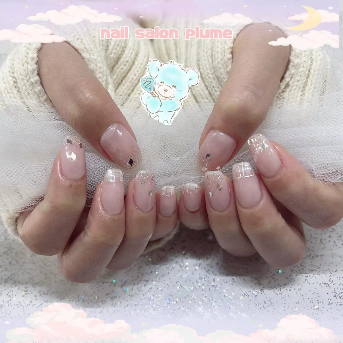 ネイル ハンドネイル plume nail ☆韓国ネイルのネイルデザイン