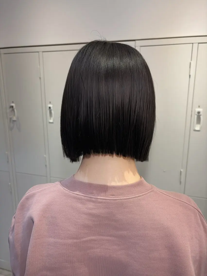 ミディアム ボブ くせ毛 縮毛矯正 カット 縮毛矯正 🍀祥吾🍀レイヤー ✨透明感カラー✨のヘアスタイル
