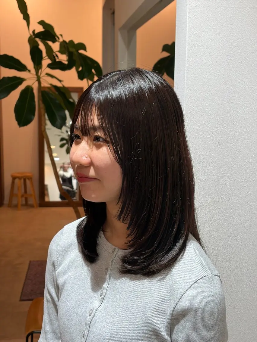 カラー 高畑 佑菜のヘアスタイル