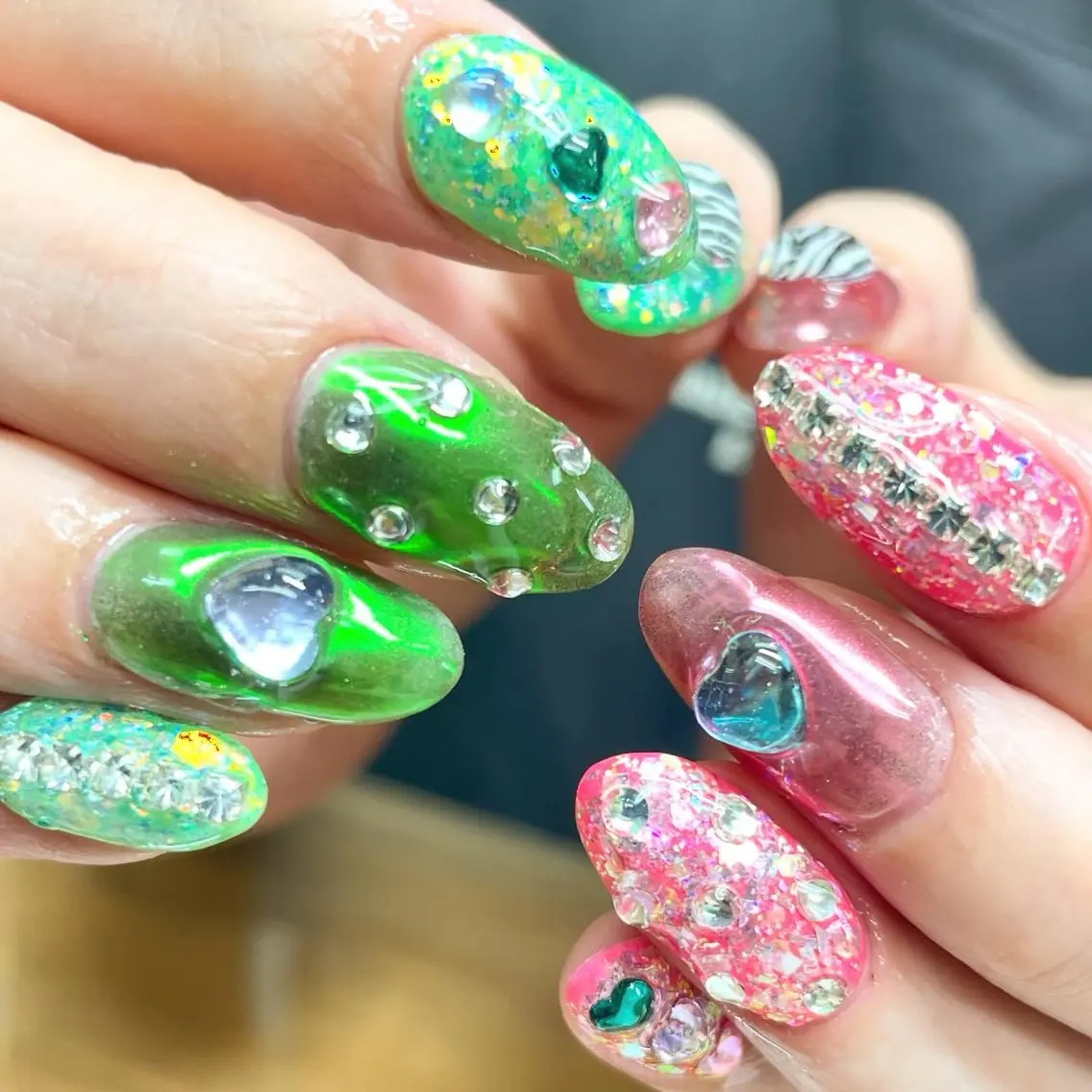 ネイル ハンドネイル posa nail モエミのネイルデザイン