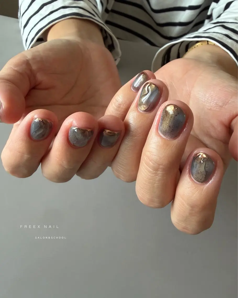 ネイル ニュアンスネイル ハンドネイル ハンドケア freex nail /ニュアンス/個性派のネイルデザイン