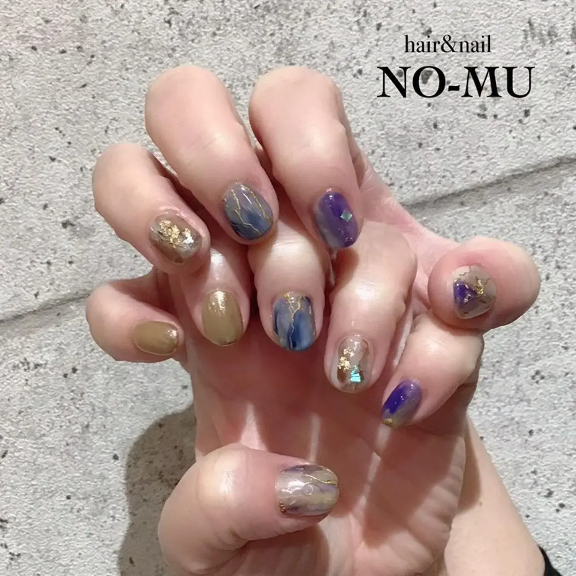 ネイル ニュアンスネイル ハンドネイル hair&nail NO-MUのネイルデザイン
