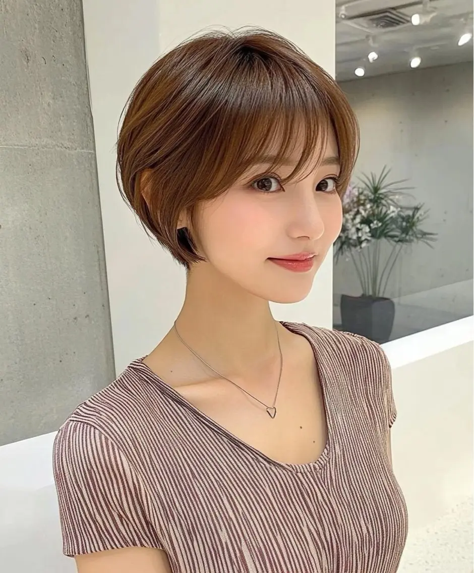 ショート 🫧似合わせショート イシダ🫧のヘアスタイル