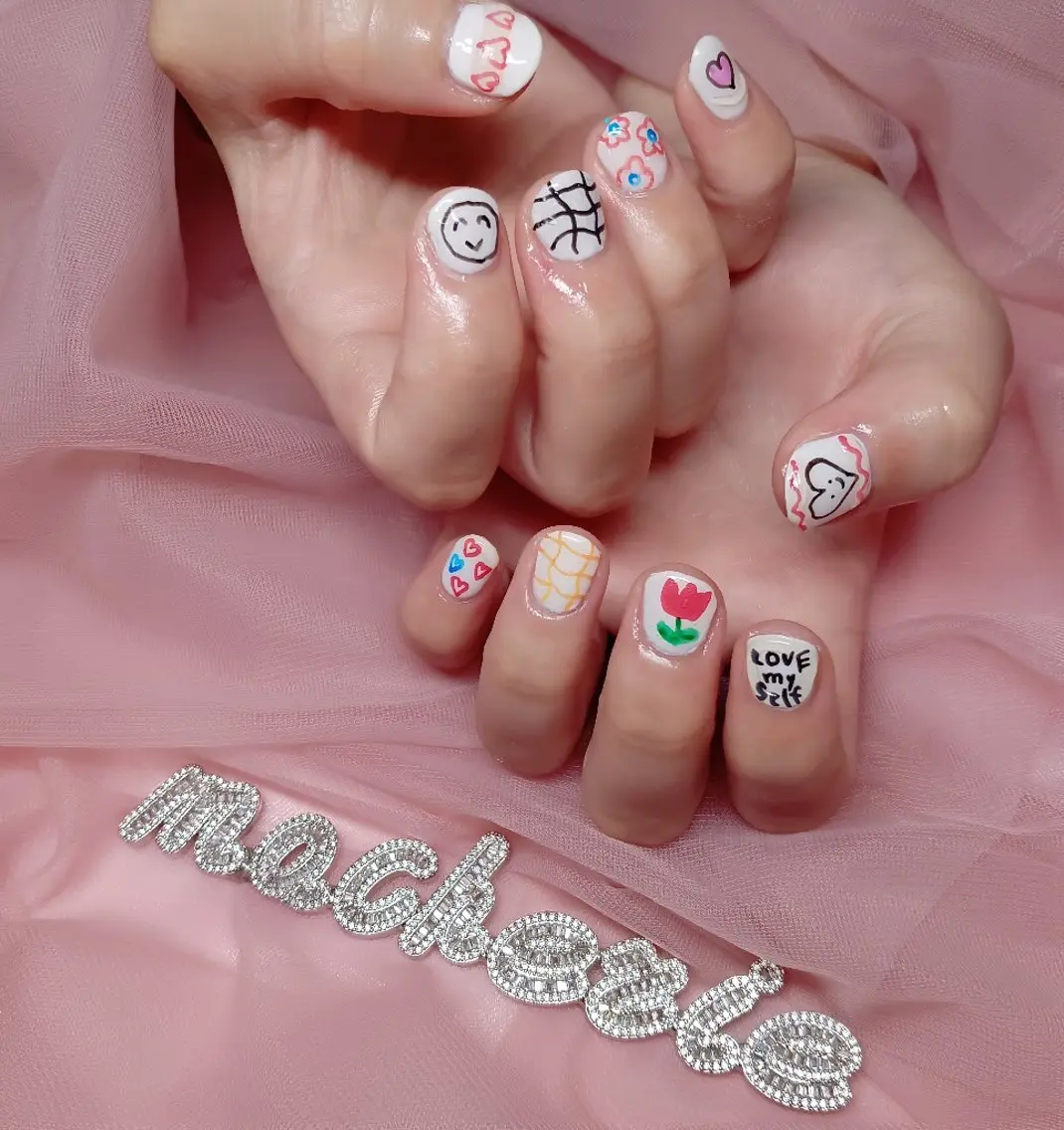 ネイル 持ち込み ハンドネイル Nail Salon macherieのネイルデザイン