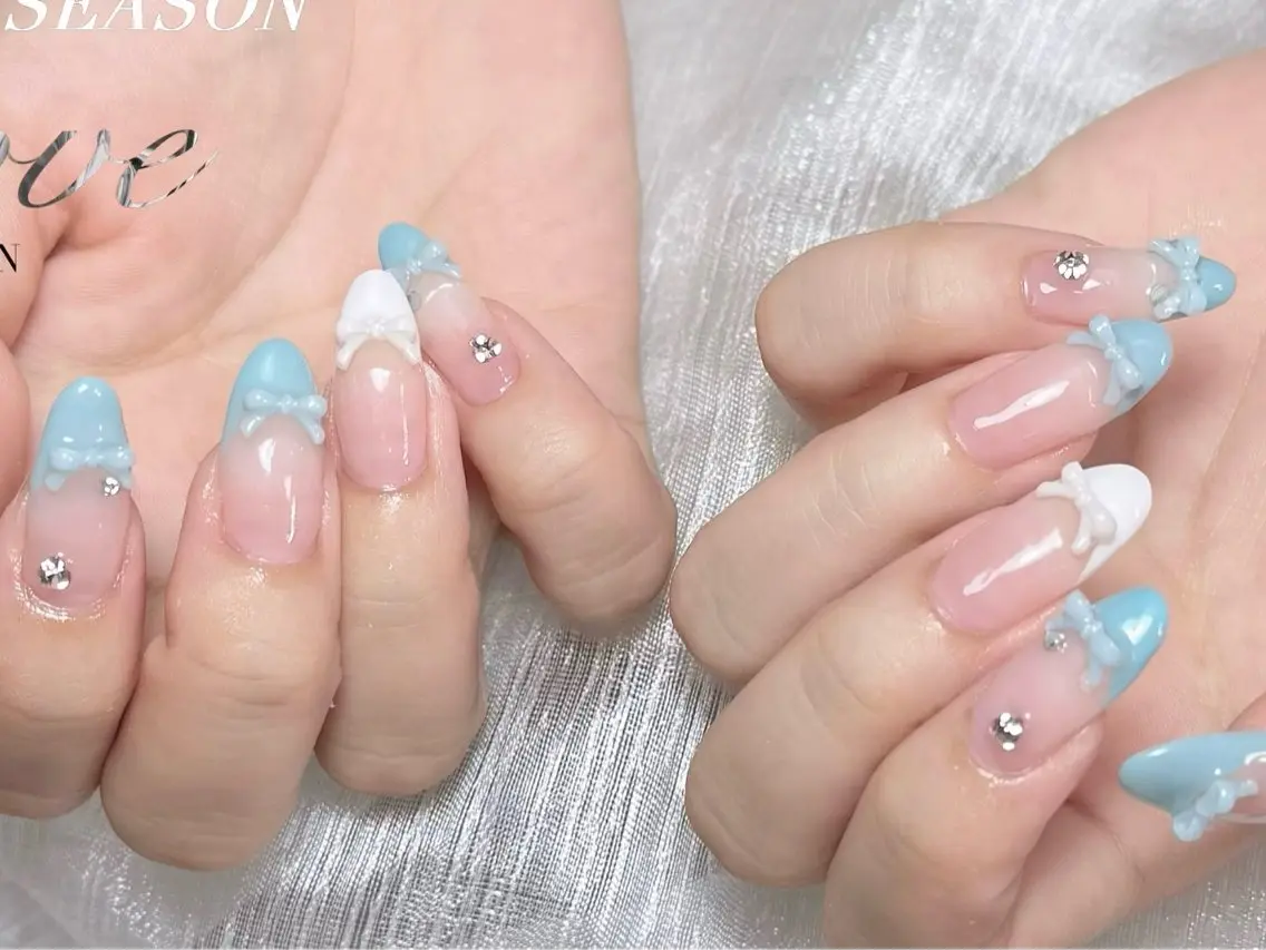 ネイル ハンドネイル 💜MIYA NAIL鶴見店のネイルデザイン