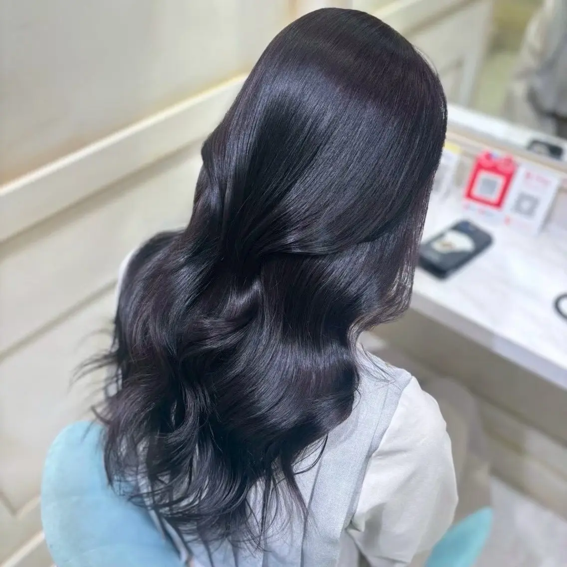 カラー ヘアカラー トリートメント 💙透明感艶カラー/ ゆうな💙のヘアスタイル