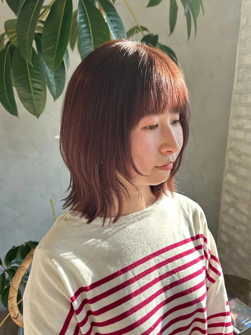 ミディアム nanako /レイヤーカットのヘアスタイル