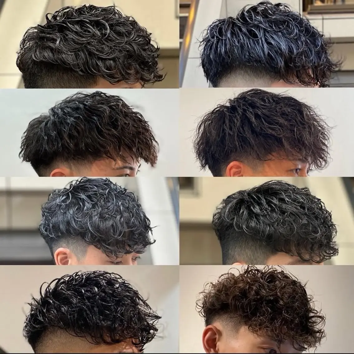 ショート パーマ カット パーマ トミモト アユムのヘアスタイル
