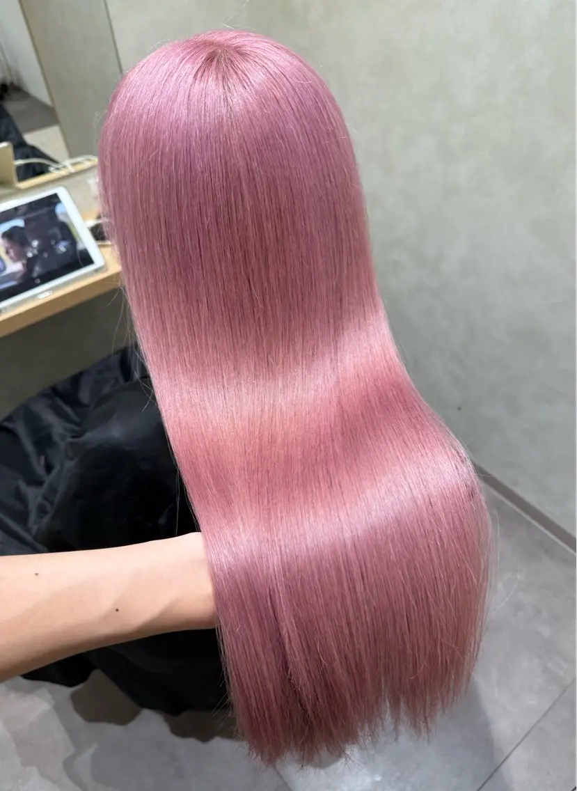 プレミアムケアブリーチWカラー🫧💖の写真