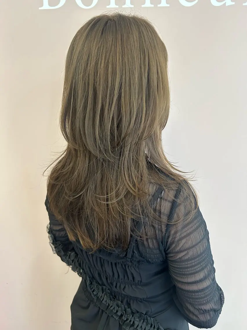 ロング カラー ノンダメージ ✂︎竹村まどかのヘアスタイル