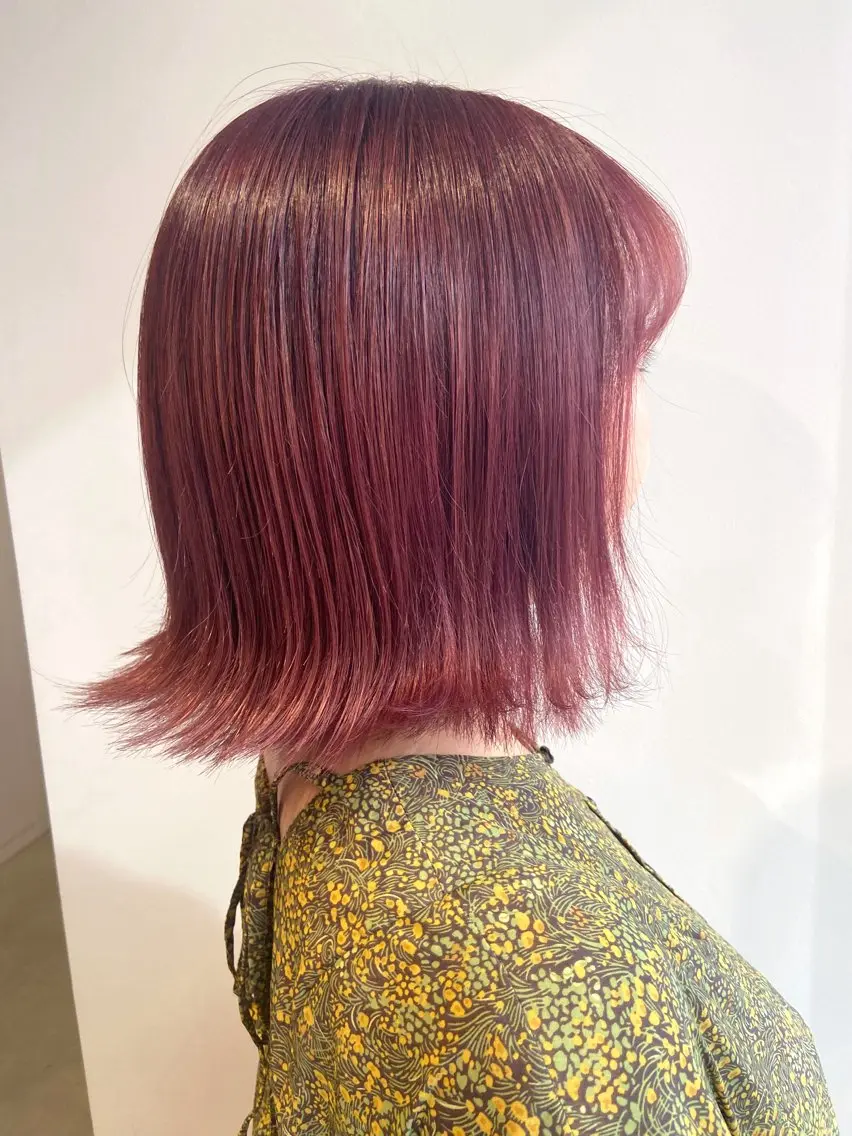 【初めての方限定価格❣️】🎀似合わせ艶カラー+トリートメント🎀の写真