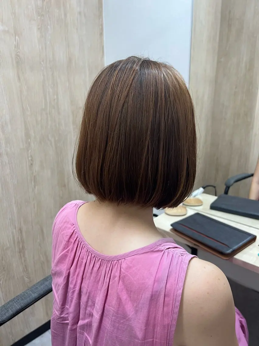 ショート TELA HAIR 店長 塩田のヘアスタイル