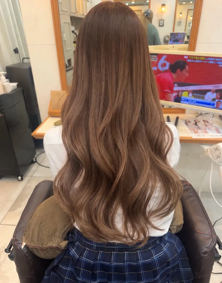 🌺🤍✨【モデルさん募集】✨🤍🌺艶ワンカラー¥2200《スタイリストの監修あり》の写真
