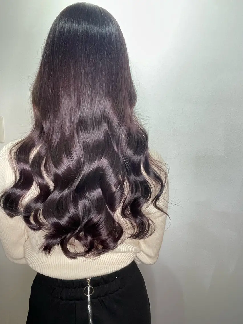 セミロング カラー アディクシーカラー ベージュカラー ブリーチ 透明感カラー ココアグレージュ ヘアカラー トリートメント ✨🔥髪質改善🔥✨ 加賀美のヘアスタイル