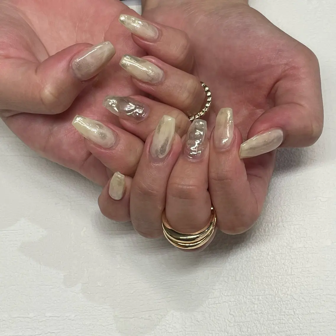 ネイル ハンドネイル 💖𝓜𝓲𝓸 /7月予約受付中💖のネイルデザイン