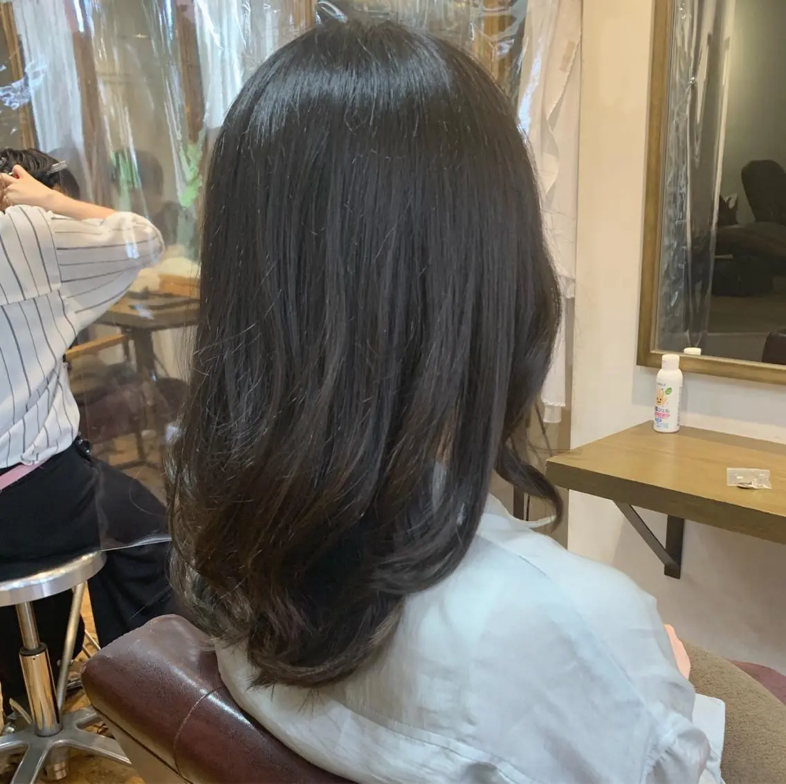 ミディアム カラー ✨️美髪矯正×似合わ せ艶カラー✨藤田透のヘアスタイル