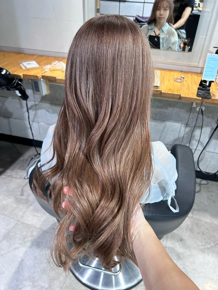 ロング カット ヘアカラー トリートメント ヘッドスパ レイヤーStyle 🪽菜々実のヘアスタイル