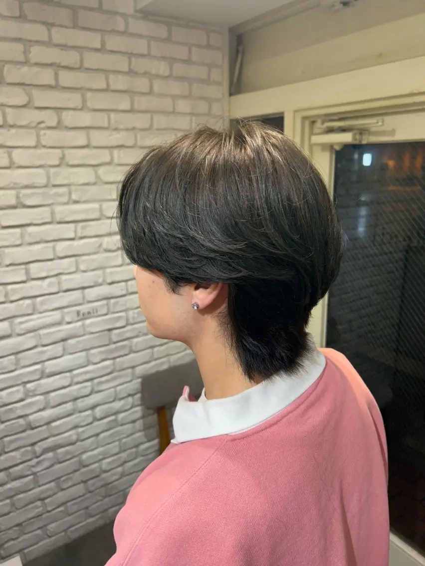 ショート ヘアカラー トリートメント ︎☀️はるき︎︎☁️ ショートモデル募集のヘアスタイル