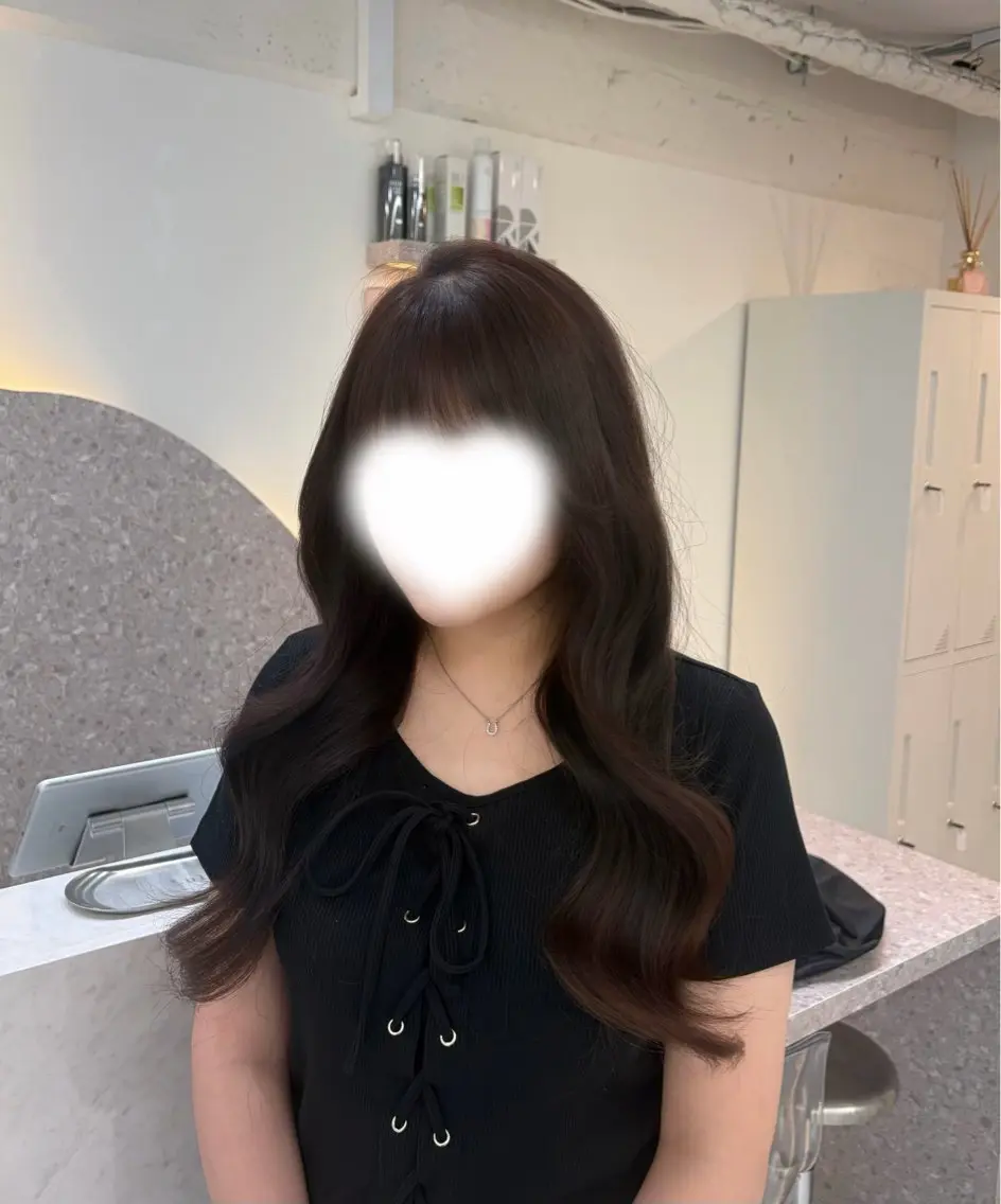 ロング カラー ブラウンカラー Karen／透明感/ カラーモデル募集中のヘアスタイル
