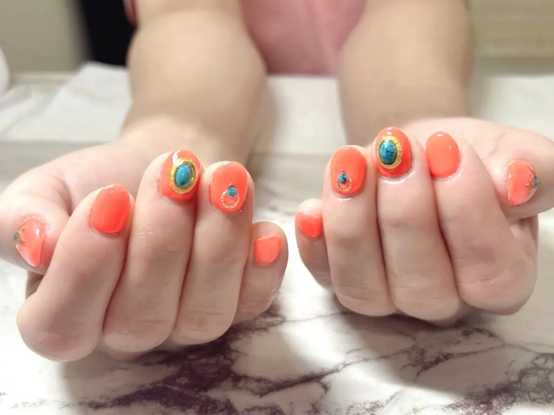ネイル ハンドネイル nail salon angeのネイルデザイン