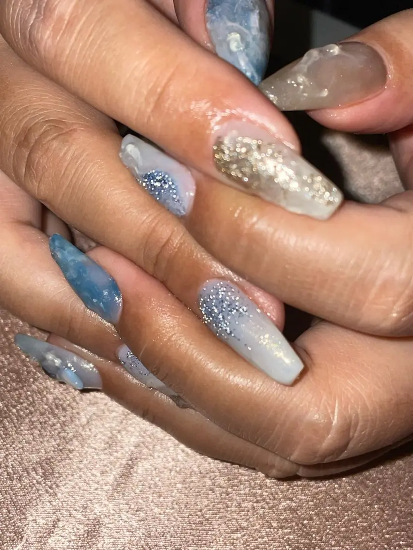ネイル ニュアンスネイル Bavardage Nailのネイルデザイン