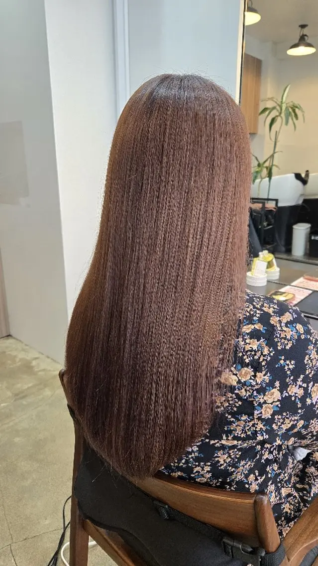 セミロング カラー カット ヘアカラー トリートメント 野村 果音(カノン)のヘアスタイル