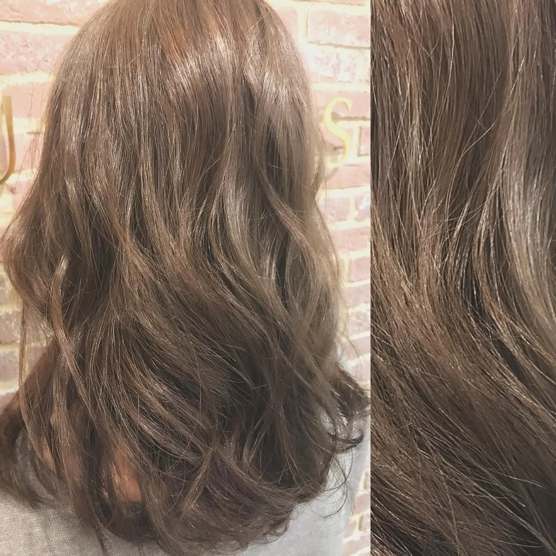 ロング カラー アッシュ ベージュカラー 透明感カラー イルミナカラー 上條 航平のヘアスタイル