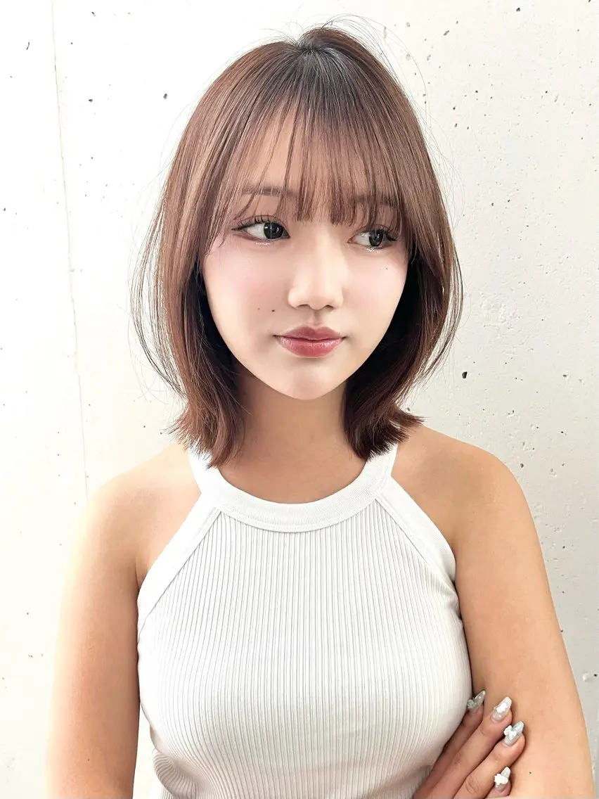 ミディアム ✨撮影モデル募集✨ 若月情のヘアスタイル