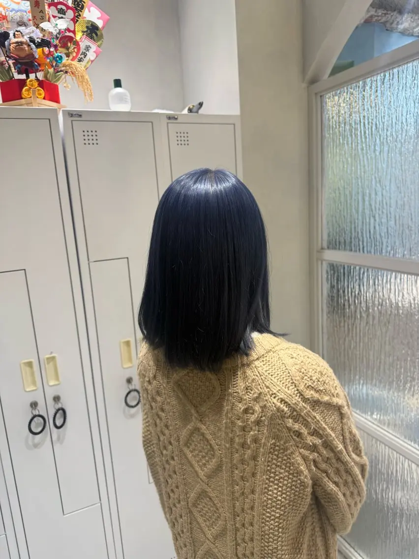 ロング カラー アッシュ ベージュカラー ブリーチ ブルーカラー 透明感カラー ヘアカラー ハイトーン/ブリーチ 💙みずき💙のヘアスタイル