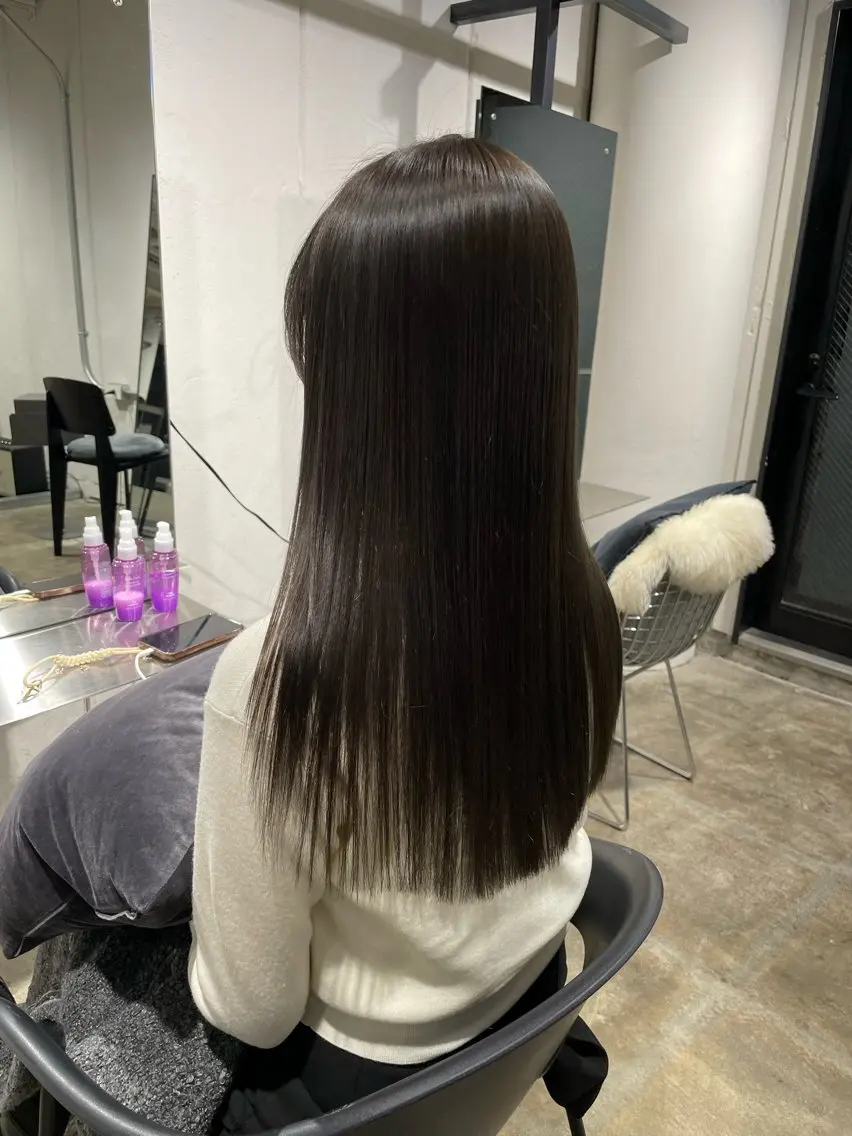 ロング カラー 髪質改善 ayano /トレンドヘアのヘアスタイル
