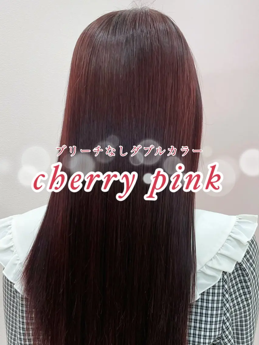 ロング カラー ヘアアレンジ カット ヘアカラー トリートメント ガーリーカラー🩷 ユウ🍓💞のヘアスタイル