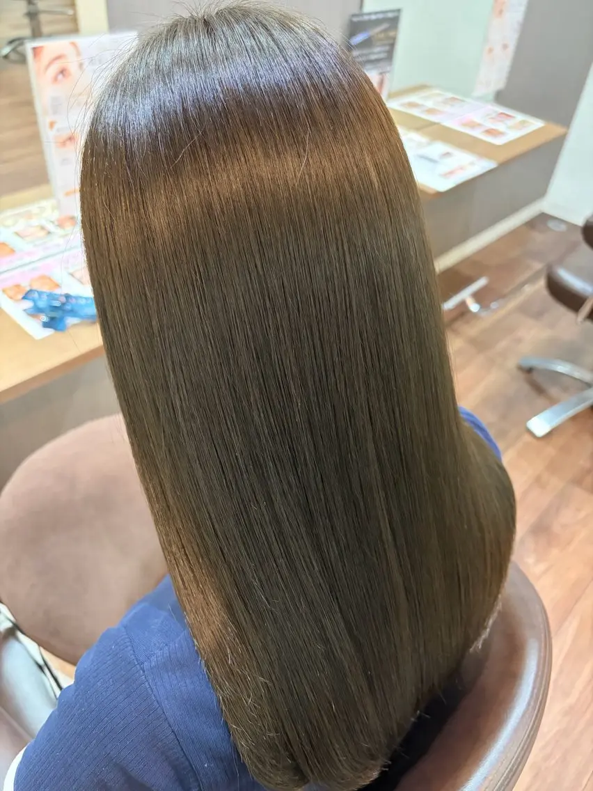 ロング カラー 利根川 海響のヘアスタイル