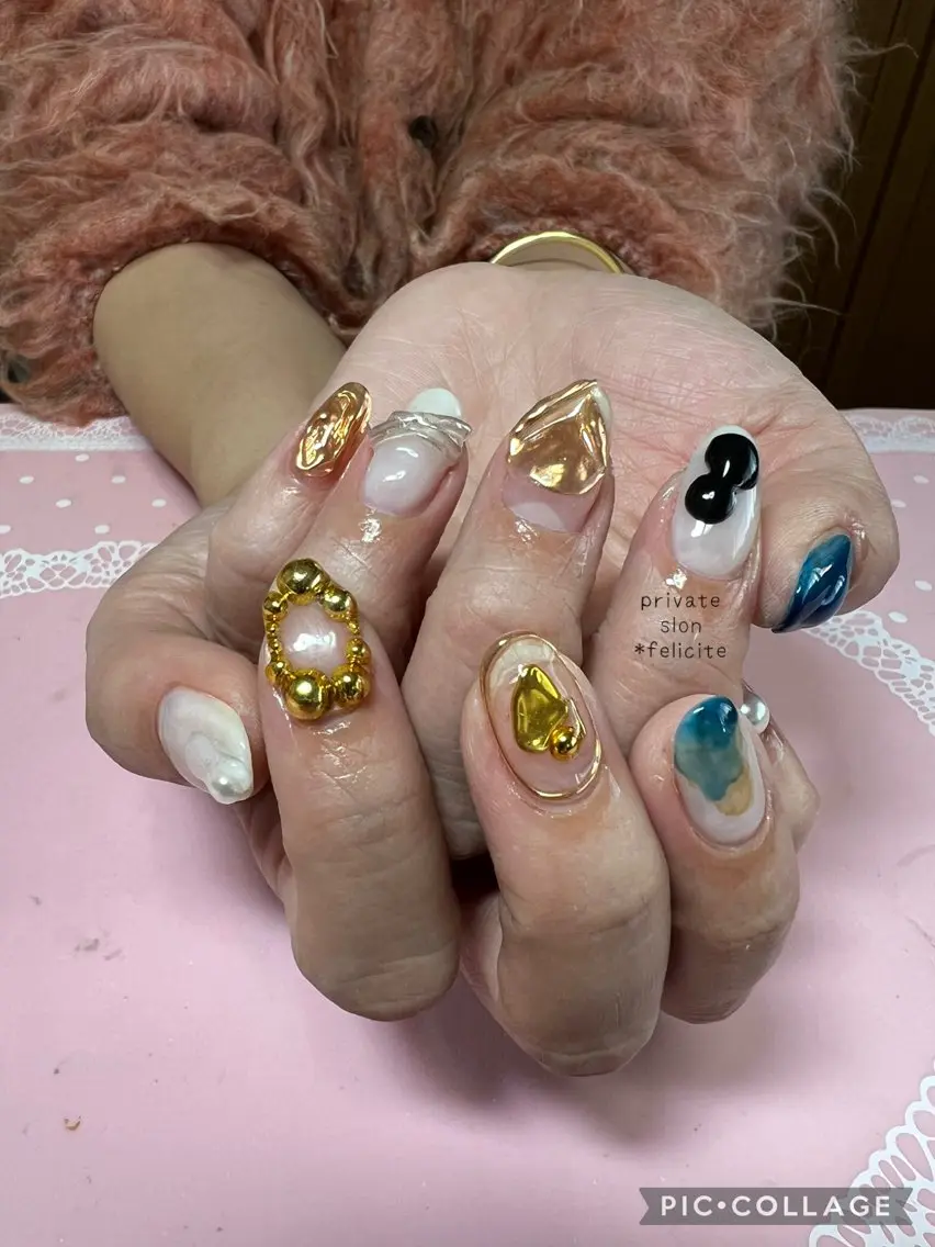 ネイル ハンドネイル 早川 真理のネイルデザイン