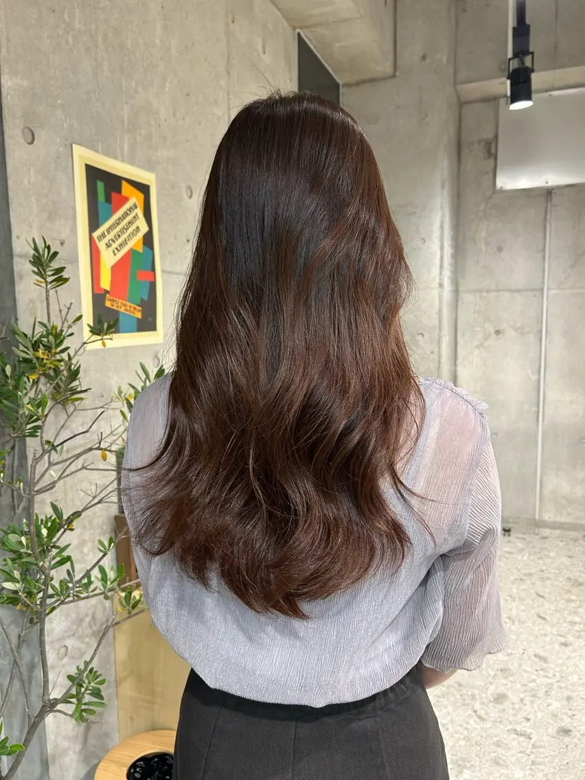 ロング ヘアカラー 🩰✨ワンカラー nanako✨🩰のヘアスタイル