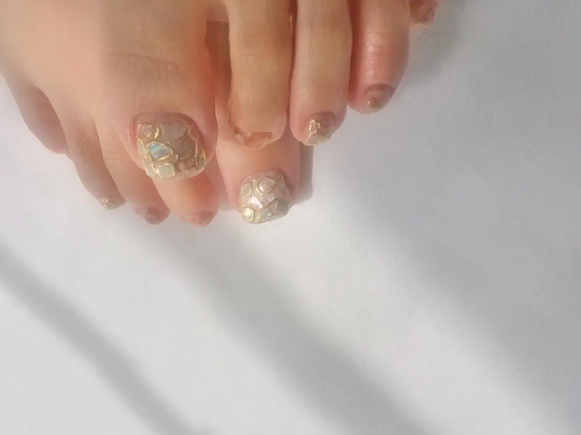 【foot】Simpleコース(アート2本)の写真