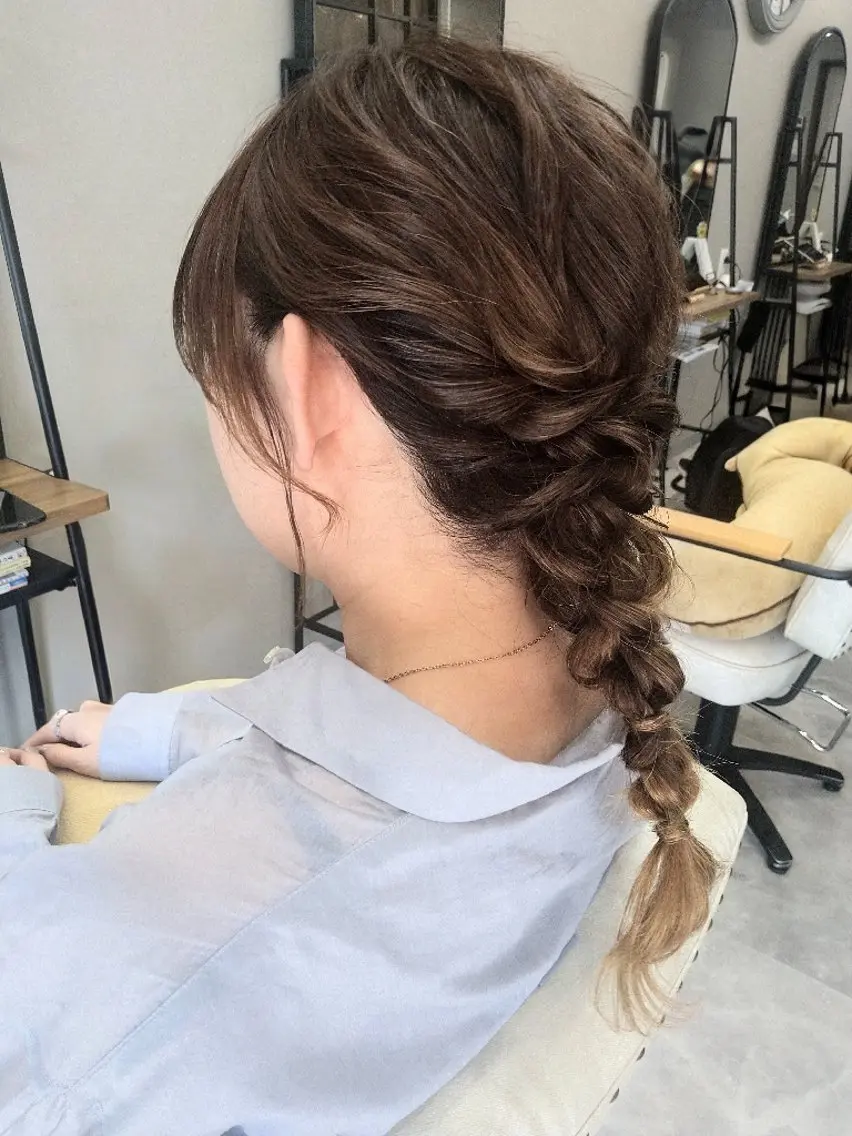 ロング lily ogasawaraのヘアスタイル
