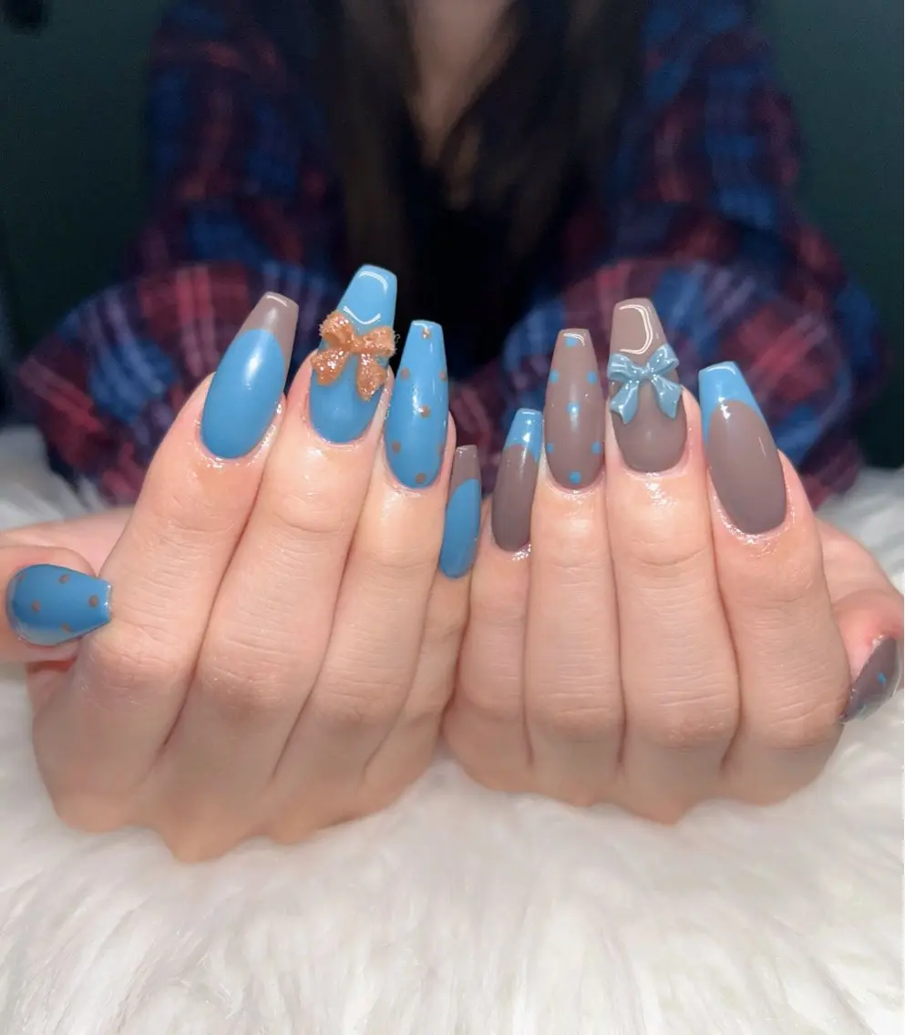 ネイル アートネイル オーロラネイル チークネイル 長さ出し フットネイル Chan nailsのネイルデザイン