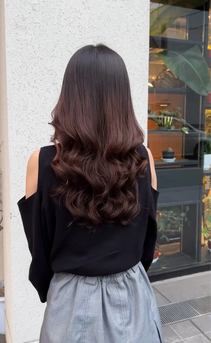 ロング パーマ カット パーマ 高橋 竜也のヘアスタイル