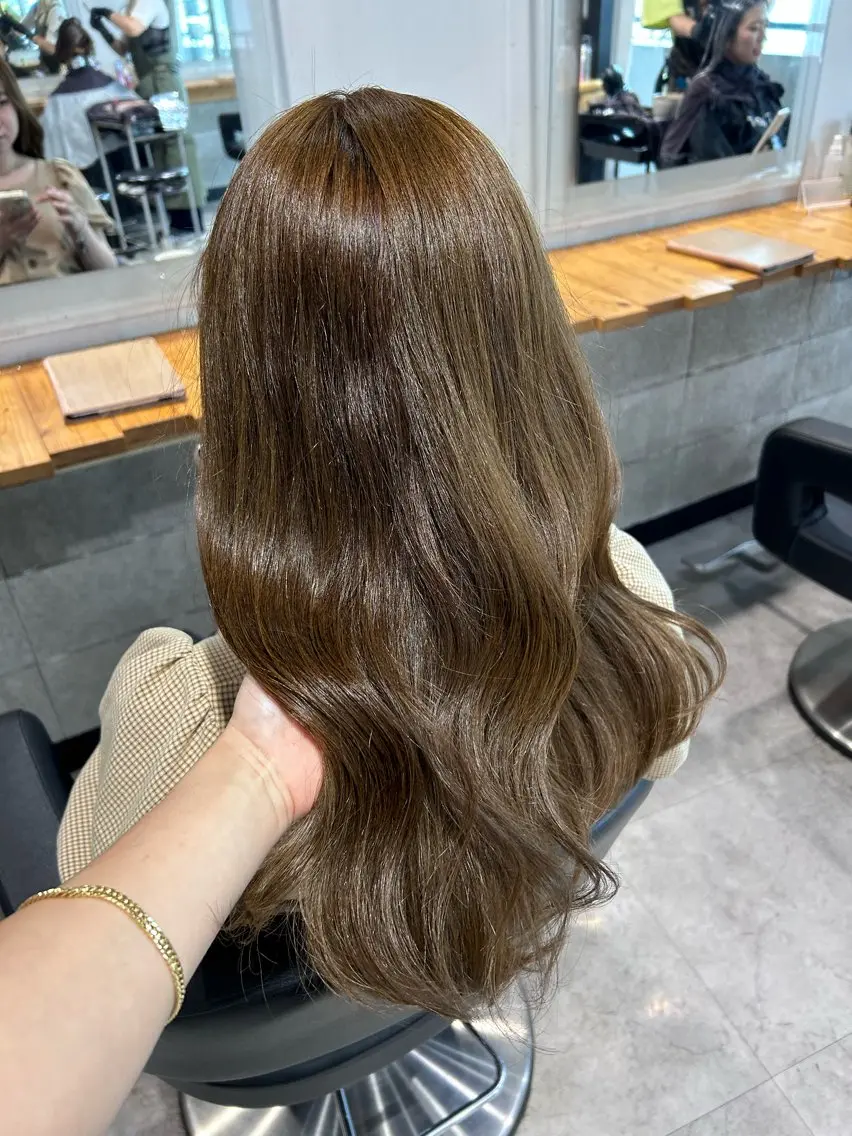 ロング カット ヘアカラー トリートメント ヘッドスパ レイヤーStyle 🪽菜々実のヘアスタイル